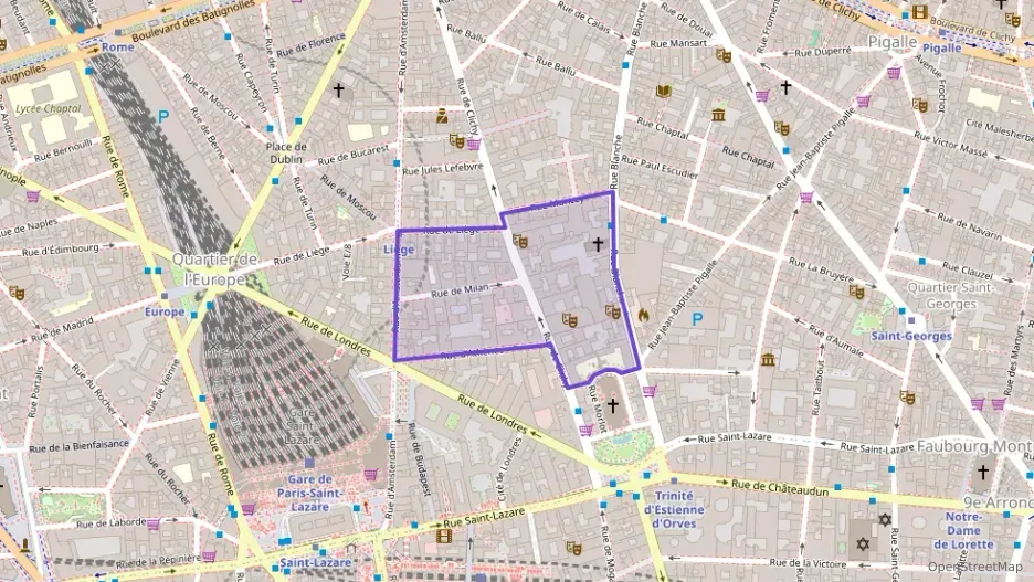 Appartement 55 m² deux pieces à vendre à Paris 9e Arrondissement