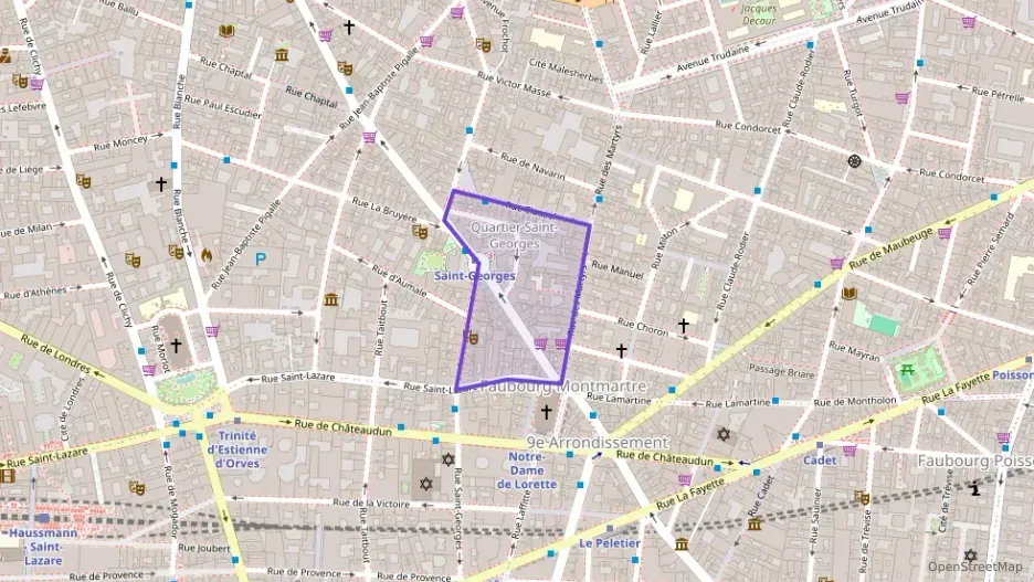 Appartement 40 m² une piece à vendre à Paris 9e Arrondissement