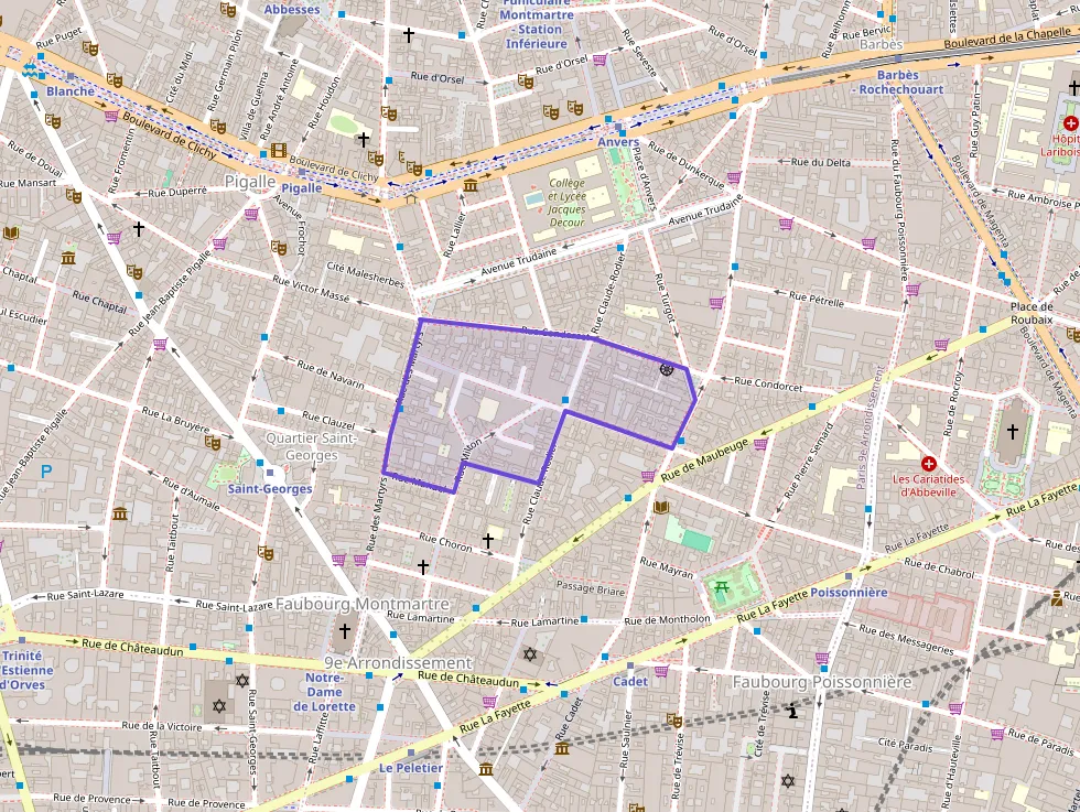 Appartement 46 m² trois pièces à vendre à Paris 9e Arrondissement