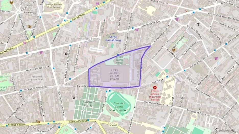 Appartement 56 m² trois pièces à vendre à Les Lilas