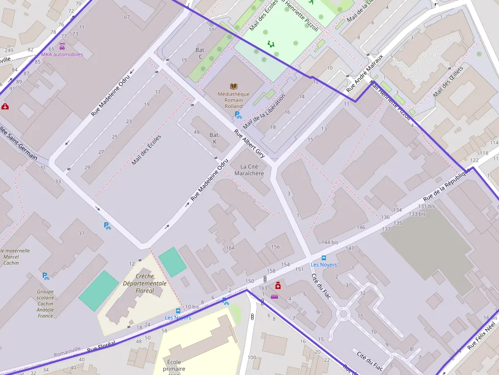 Appartement 60 m² trois pièces à vendre à Romainville