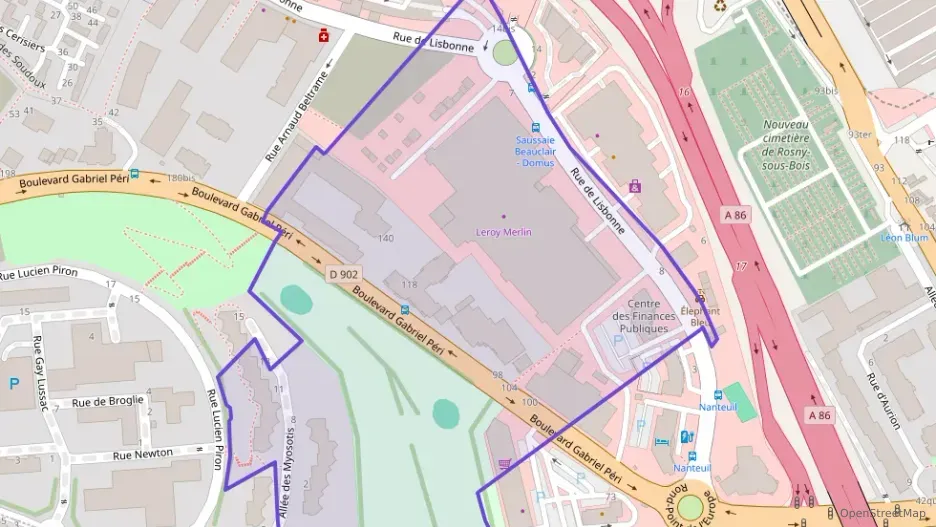 Appartement 45 m² deux pieces à vendre à Rosny-sous-Bois