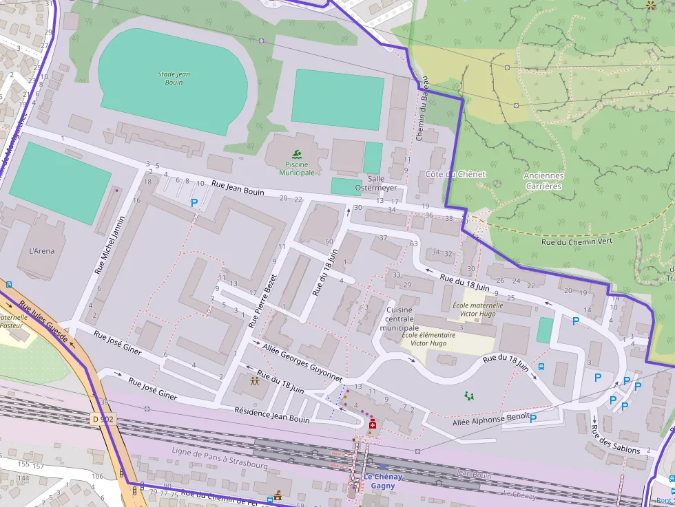 Appartement 62 m² trois pièces à vendre à Gagny