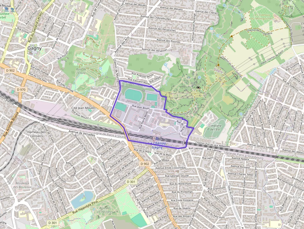 Appartement 62 m² trois pièces à vendre à Gagny