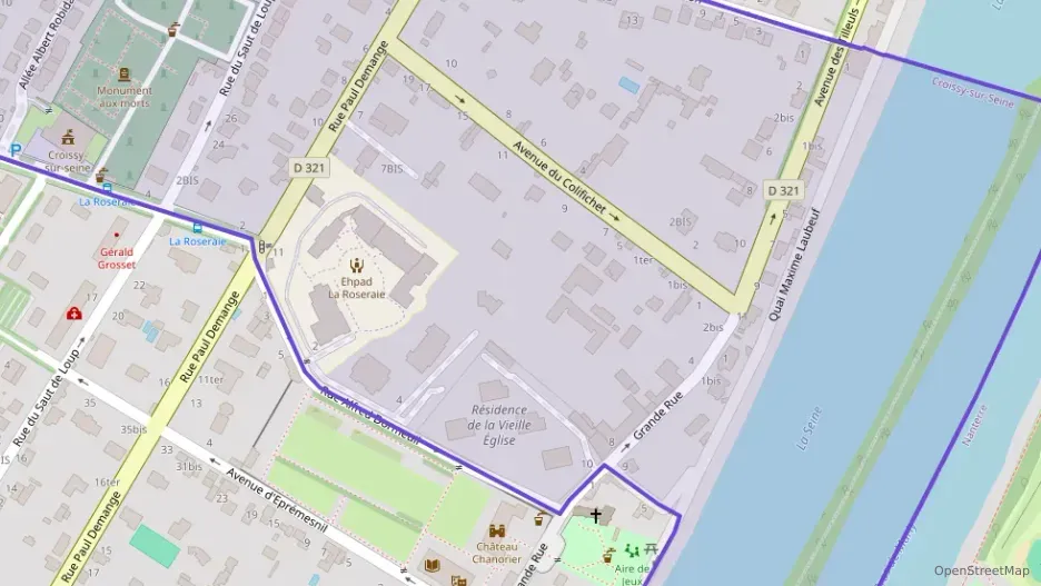 Appartement 55 m² trois pièces à vendre à Croissy-sur-Seine