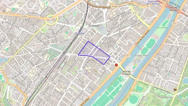 Appartement 24 m² une piece à vendre à Puteaux