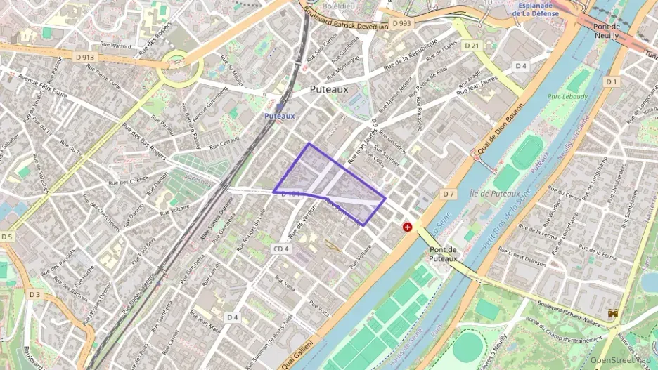 Appartement 56 m² trois pièces à vendre à Puteaux