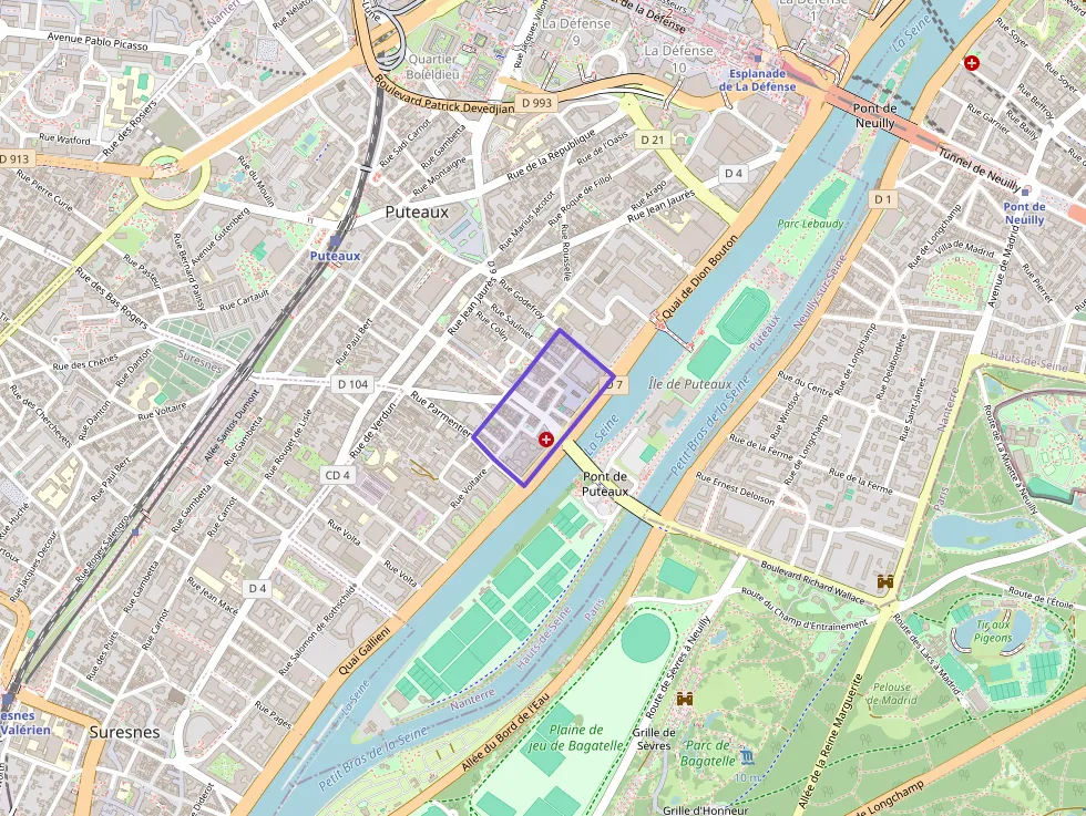 Appartement 83 m² trois pièces à vendre à Puteaux