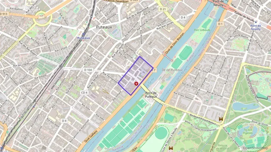 Appartement 83 m² trois pièces à vendre à Puteaux