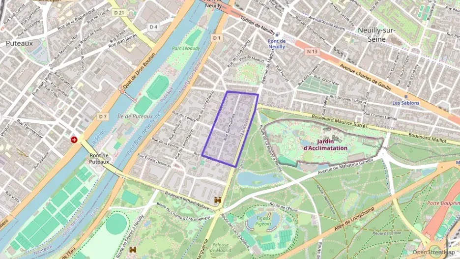 Appartement 84 m² deux pieces à vendre à Neuilly-sur-Seine