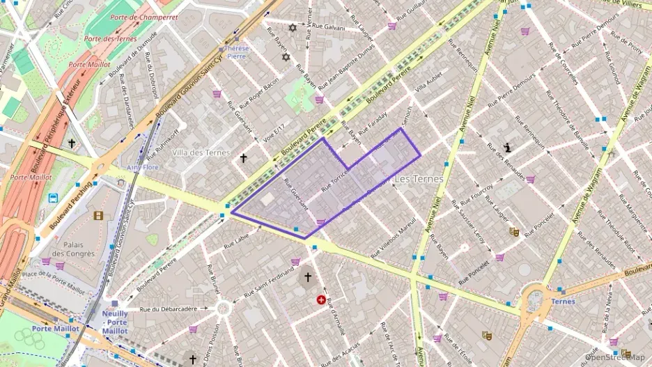 Appartement 78 m² quatre pièces à vendre à Paris 17e Arrondissement