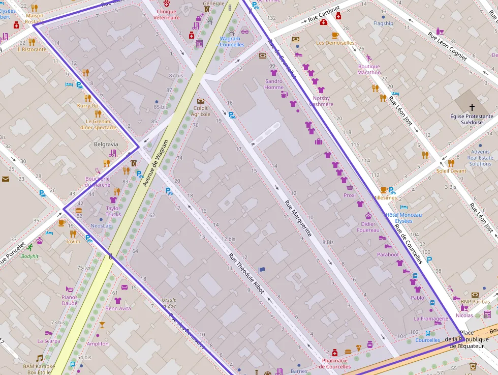 Appartement 78 m² trois pièces à vendre à Paris 17e Arrondissement