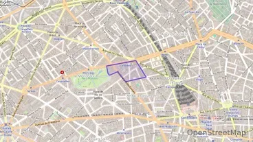 Appartement 44 m² deux pieces à vendre à Paris 8e Arrondissement