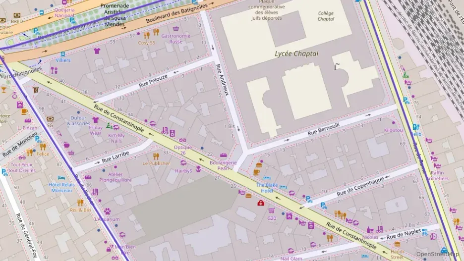 Appartement 108 m² quatre pièces à vendre à Paris 8e Arrondissement