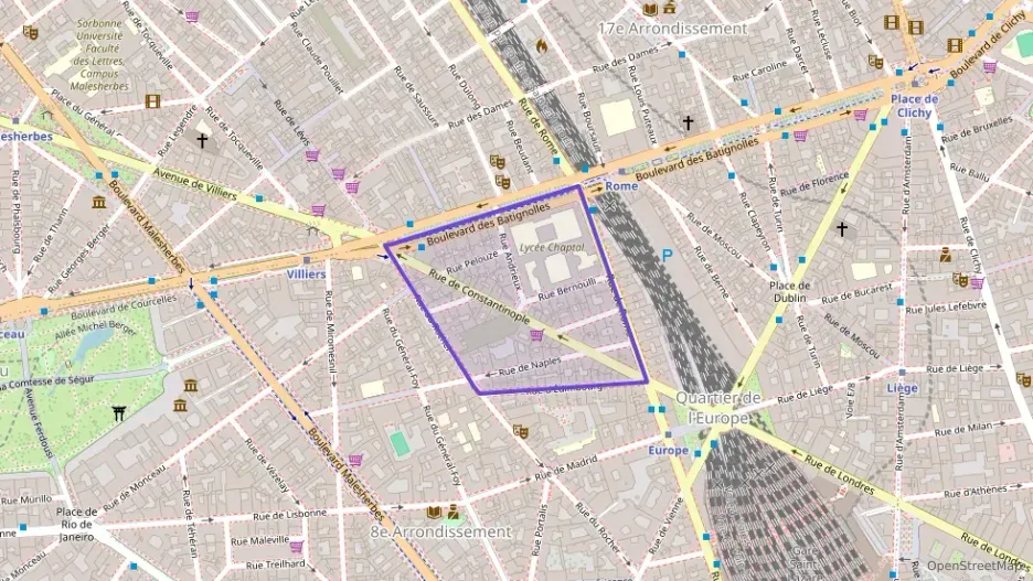 Appartement 108 m² quatre pièces à vendre à Paris 8e Arrondissement