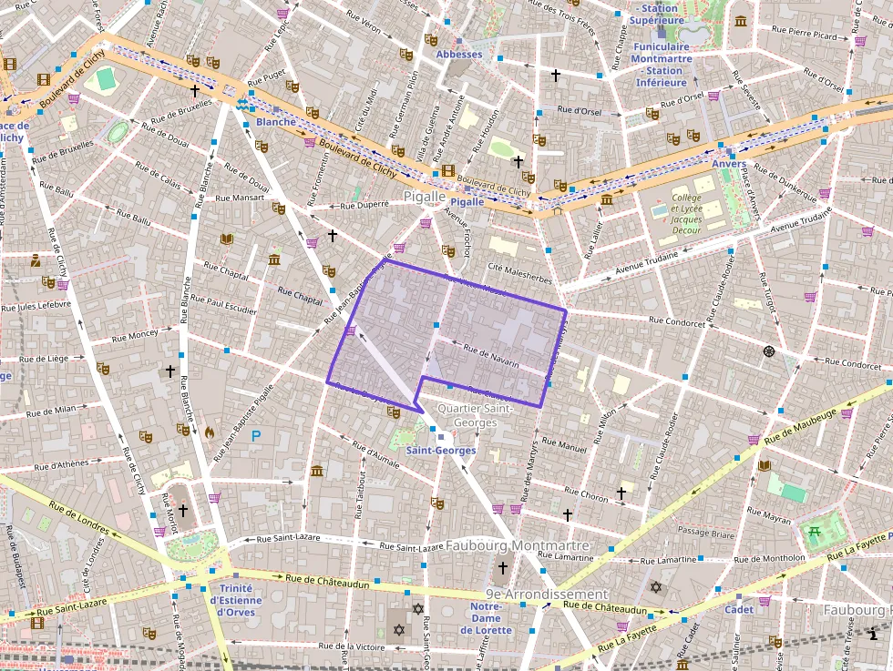 Appartement 23 m² deux pieces à vendre à Paris 9e Arrondissement