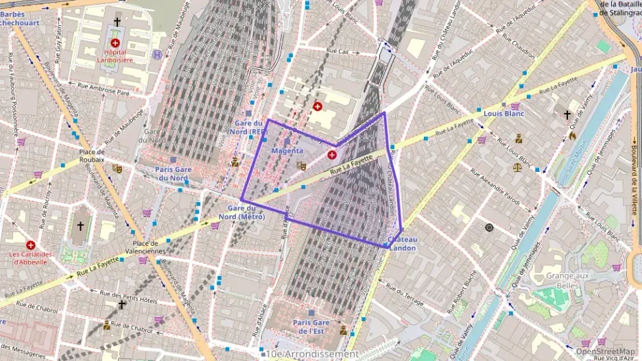 Appartement 60 m² trois pièces à vendre à Paris 10e Arrondissement