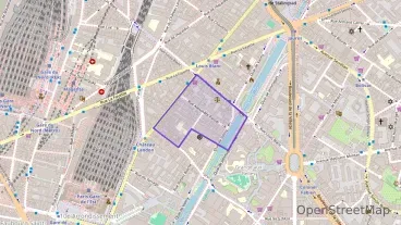 Appartement 46 m² deux pieces à vendre à Paris 10e Arrondissement