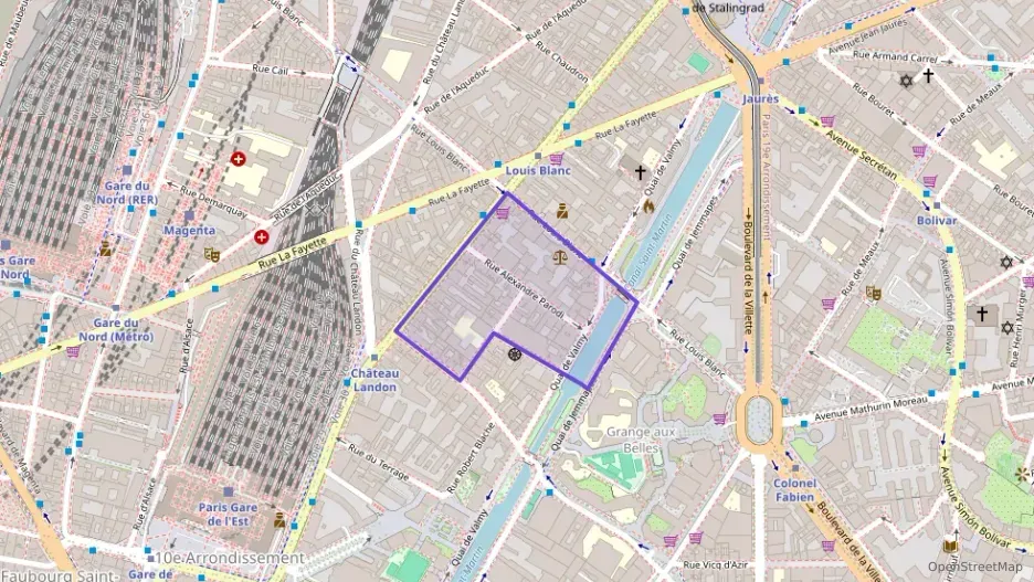 Appartement 46 m² deux pieces à vendre à Paris 10e Arrondissement Appartement 46 m² deux pieces à vendre à Paris 10e Arrondissement
