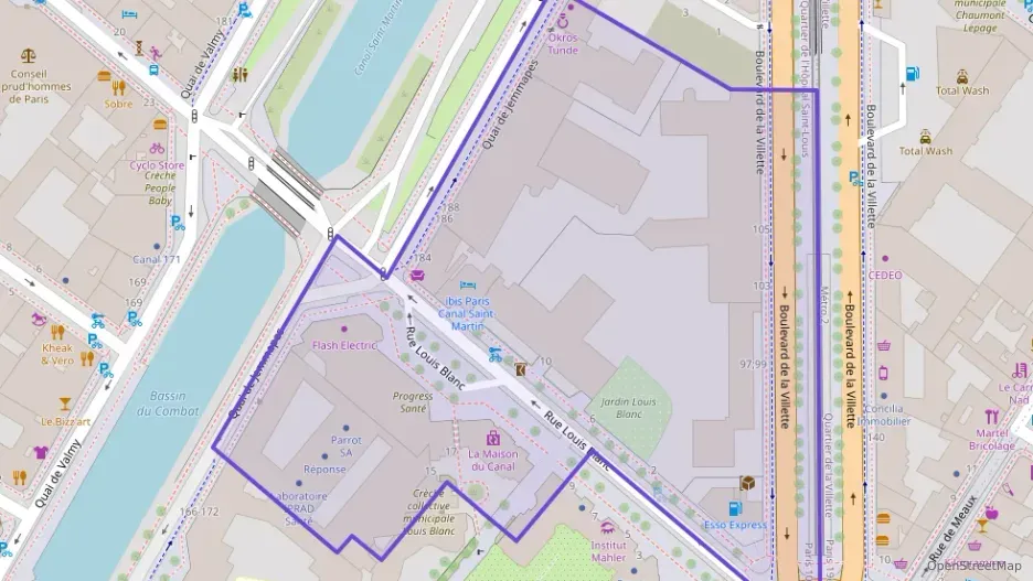 Appartement 50 m² trois pièces à vendre à Paris 10e Arrondissement