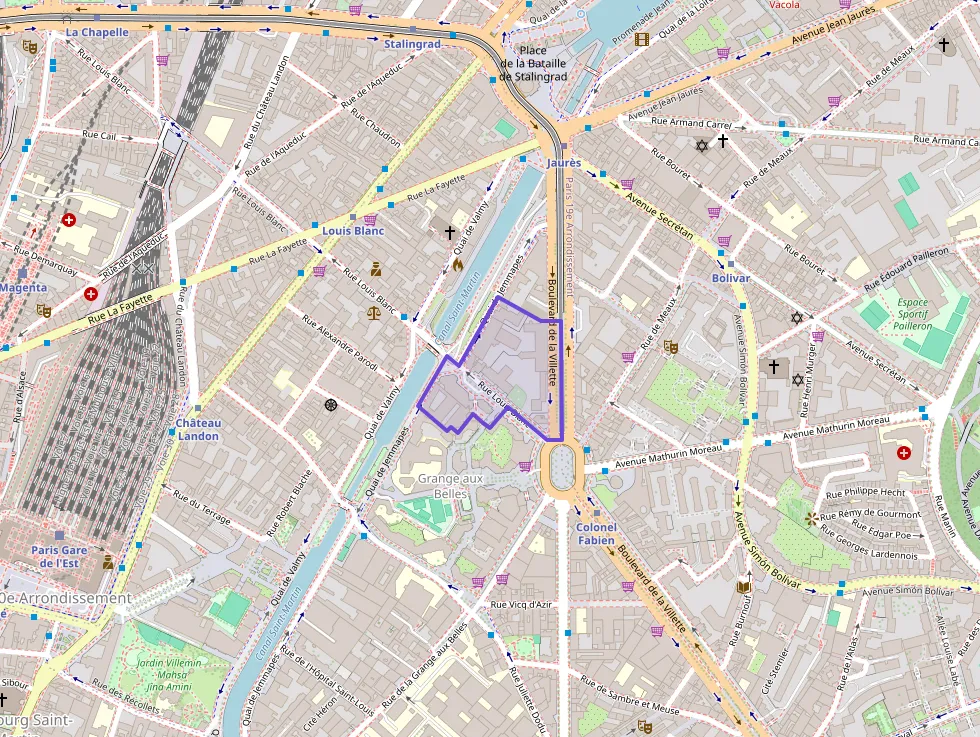 Appartement 50 m² trois pièces à vendre à Paris 10e Arrondissement