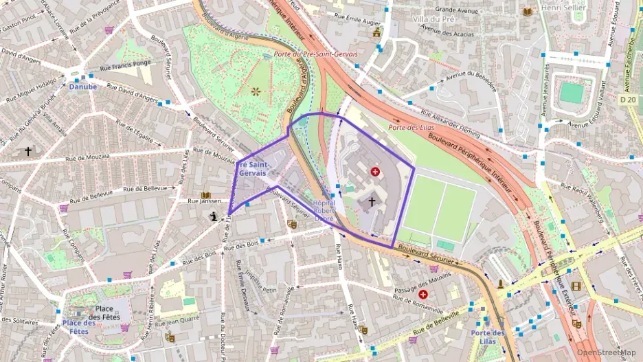 Appartement 45 m² deux pieces à vendre à Paris 19e Arrondissement