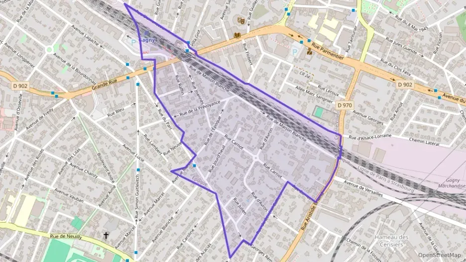 Appartement 59 m² trois pièces à vendre à Gagny