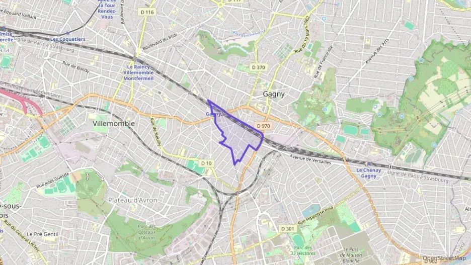 Appartement 59 m² trois pièces à vendre à Gagny