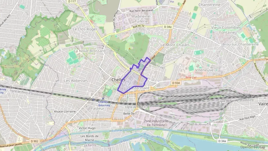 Appartement 75 m² quatre pièces à vendre à Chelles