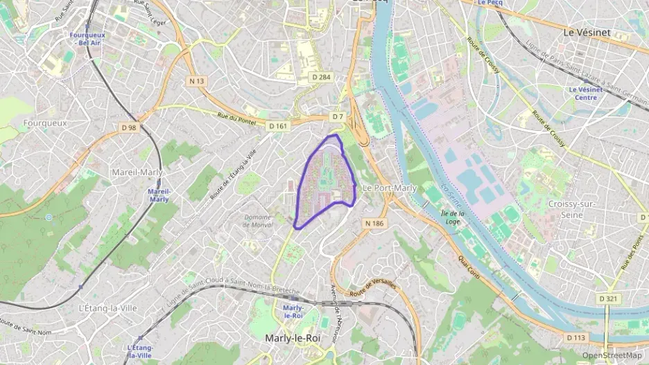 Appartement 52 m² trois pièces à vendre à Marly-le-Roi Appartement 52 m² trois pièces à vendre à Marly-le-Roi