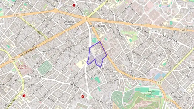 Appartement 64 m² trois pièces à vendre à Nanterre