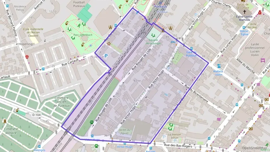 Appartement 43 m² deux pieces à vendre à Puteaux