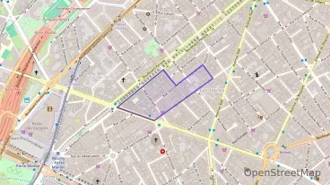 appartement d'une chambre 59 m² à vendre à Paris 17e Arrondissement
