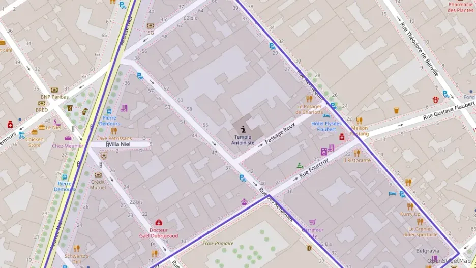 Appartement 60 m² deux pieces à vendre à Paris 17e Arrondissement Appartement 60 m² deux pieces à vendre à Paris 17e Arrondissement