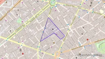 Appartement 60 m² deux pieces à vendre à Paris 17e Arrondissement
