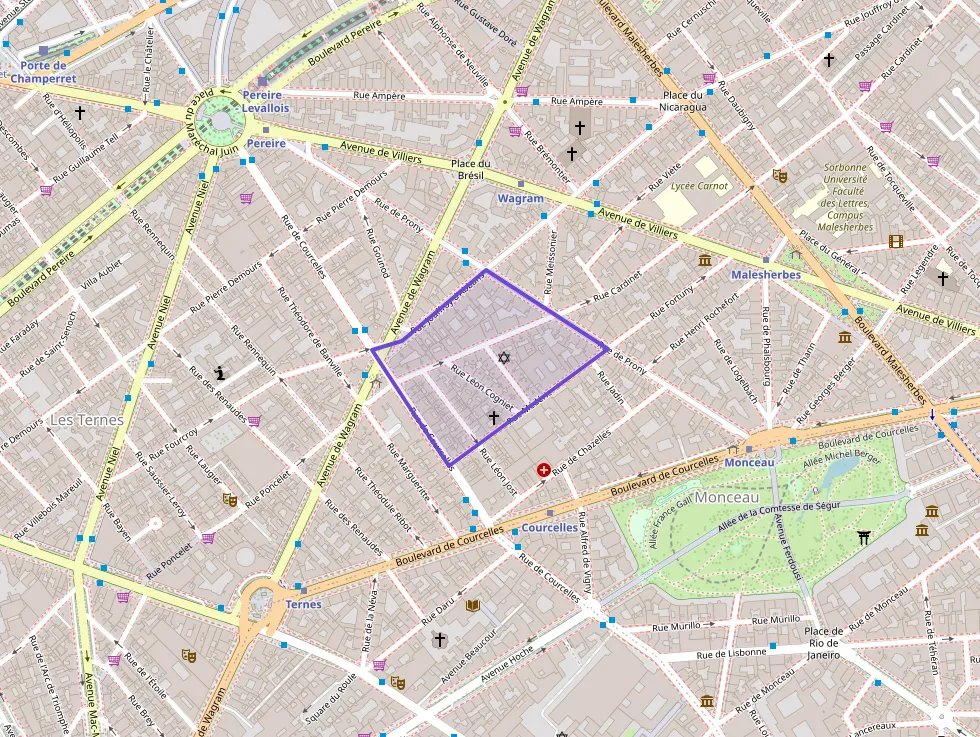 Appartement 106 m² quatre pièces à vendre à Paris 17e Arrondissement