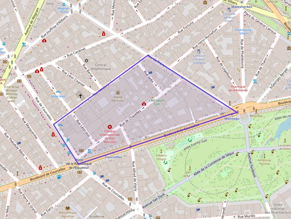 Appartement 38 m² deux pieces à vendre à Paris 17e Arrondissement