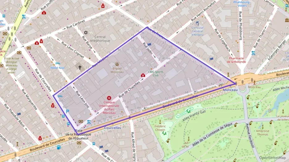 Appartement 31 m² une piece à vendre à Paris 17e Arrondissement