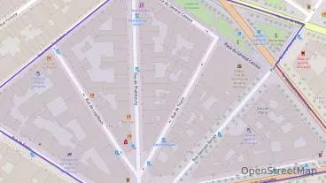 Appartement 70 m² deux pieces à vendre à Paris 17e Arrondissement