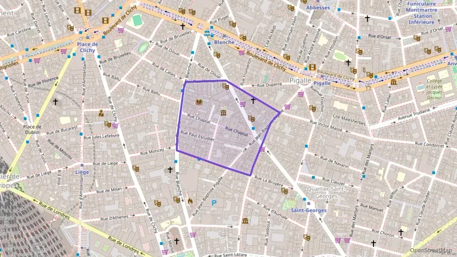 Appartement 39 m² deux pieces à vendre à Paris 9e Arrondissement