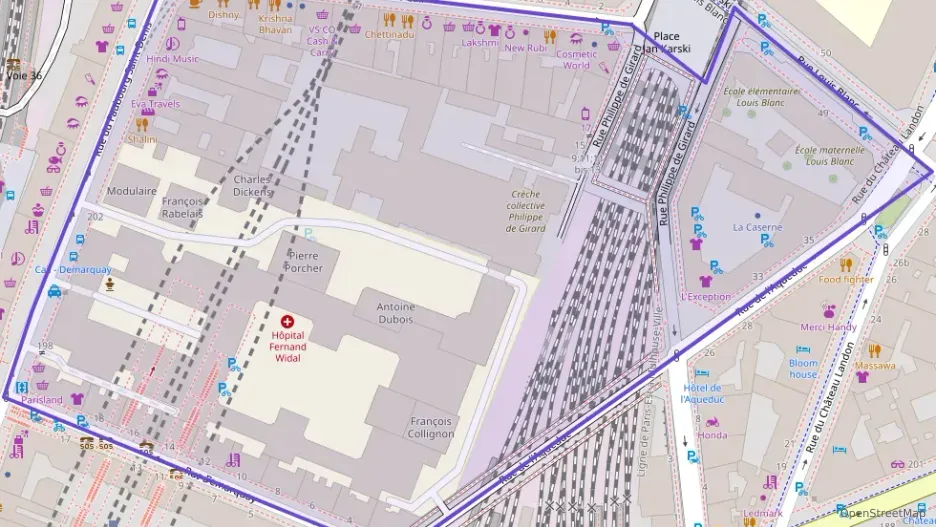 Appartement 50 m² deux pieces à vendre à Paris 10e Arrondissement