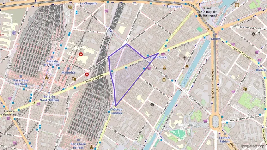 Appartement 41 m² deux pieces à vendre à Paris 10e Arrondissement