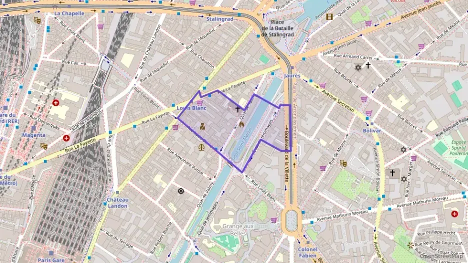 Appartement 91 m² trois pièces à vendre à Paris 10e Arrondissement