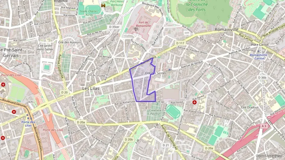 Appartement 40 m² deux pieces à vendre à Les Lilas