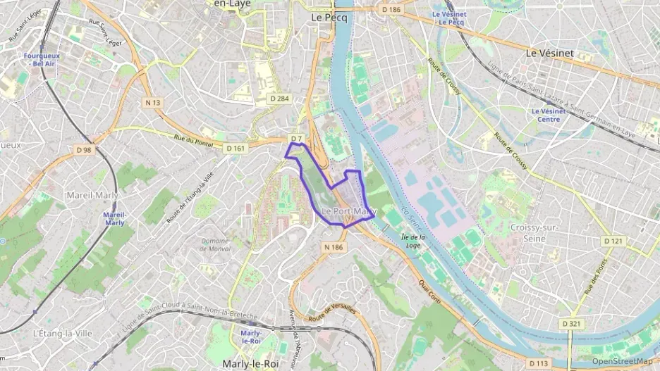 Appartement 80 m² cinq pièces à vendre à Le Port-Marly Appartement 80 m² cinq pièces à vendre à Le Port-Marly