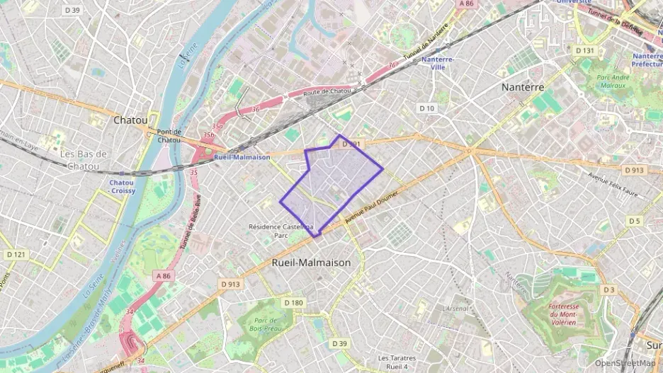 Appartement 120 m² quatre pièces à vendre à Rueil-Malmaison