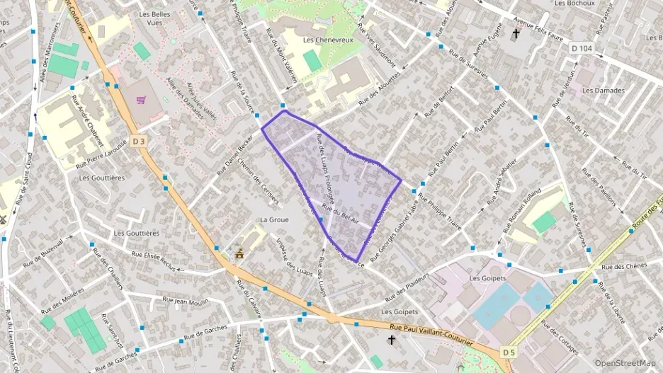 Appartement 46 m² deux pieces à vendre à Nanterre