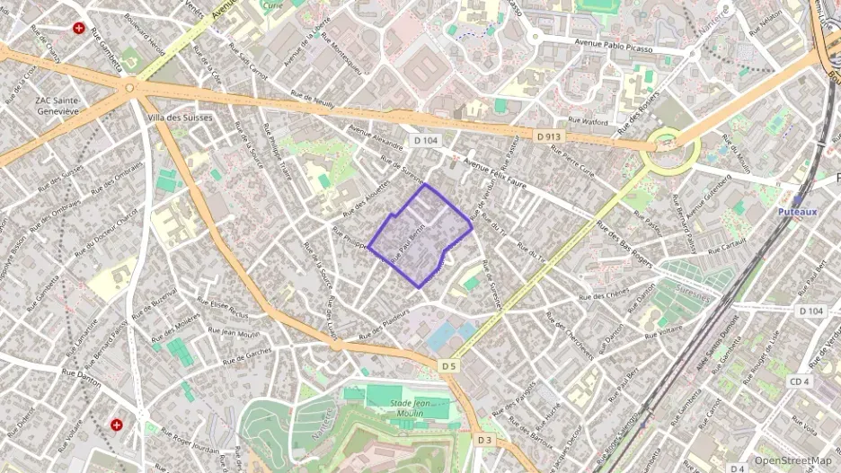 Appartement 62 m² trois pièces à vendre à Nanterre