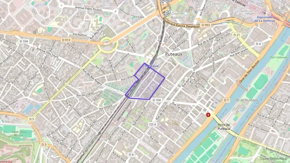 Appartement 70 m² trois pièces à vendre à Puteaux