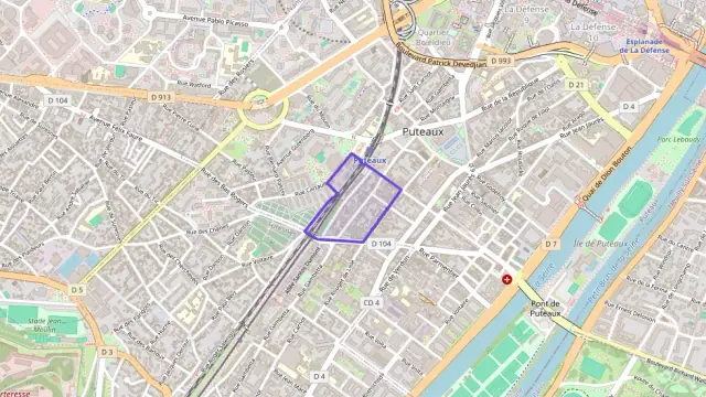 Appartement 21 m² une piece à vendre à Puteaux